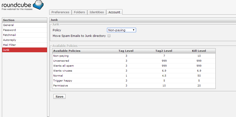 roundcube_settings_junkmail